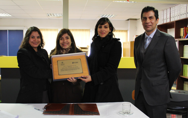 CFT Santo Tomás Puente Alto firma convenio con Centro Educacional San Cayetano