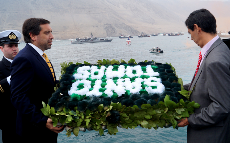 Santo Tomás participa en aniversario del Combate Naval de Iquique