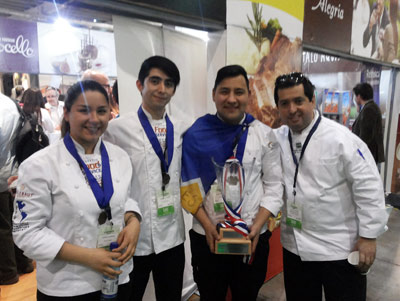 CFT Santo Tomás obtiene primer lugar en Copa Culinaria Nacional