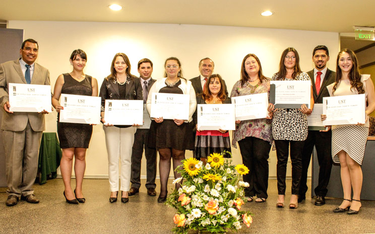 Magíster en Educación mención Gestión Directiva Escolar graduó a nuevos profesionales en  UST Temuco