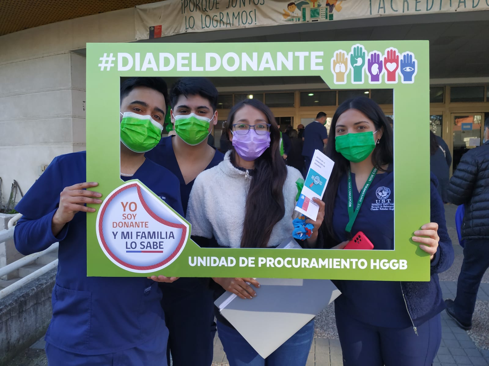 Estudiantes de enfermería participan en Jornada de concientización sobre donación de órganos