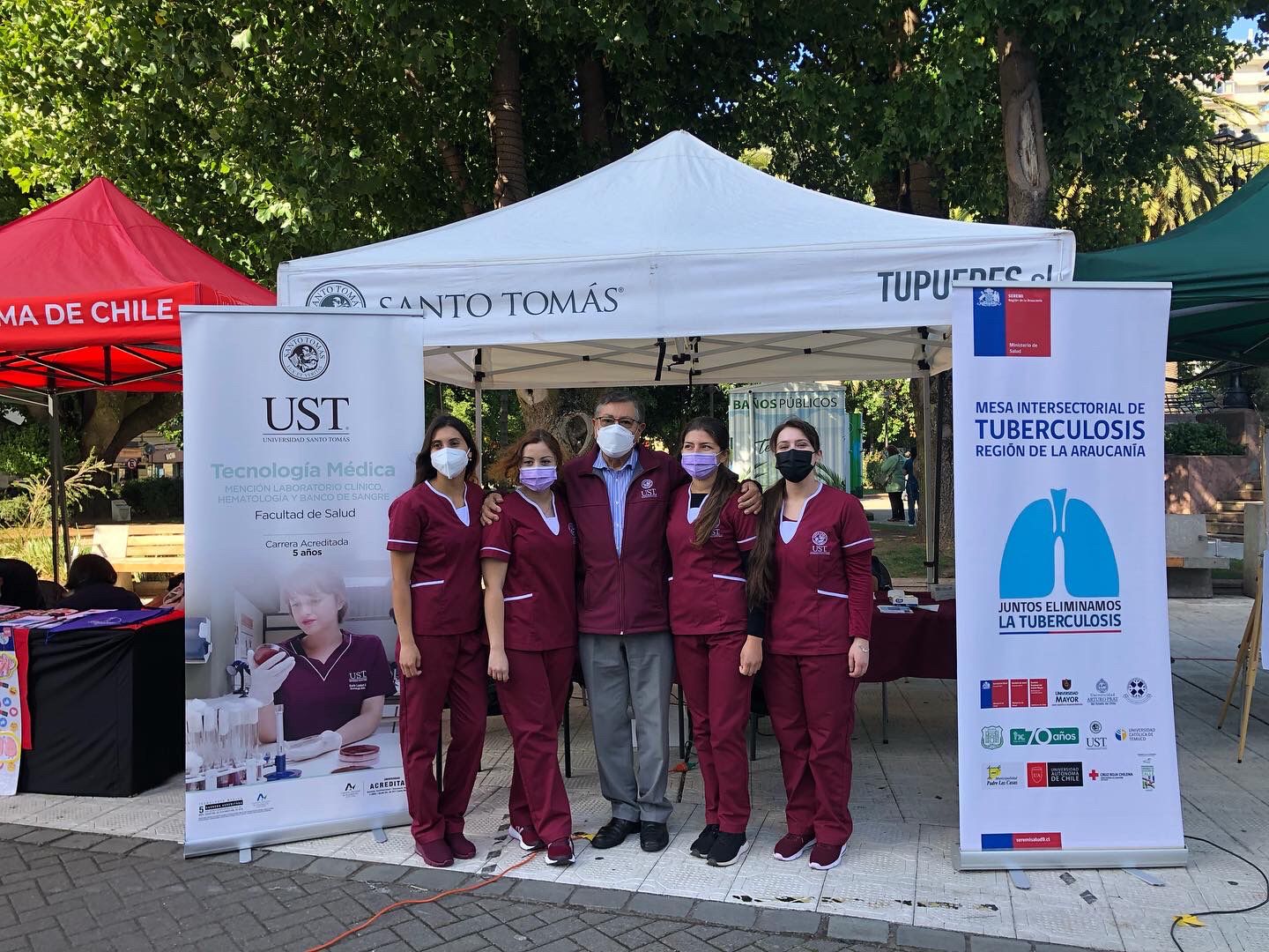 Universidad Santo Tomás Temuco fue parte de Feria Ciudadana