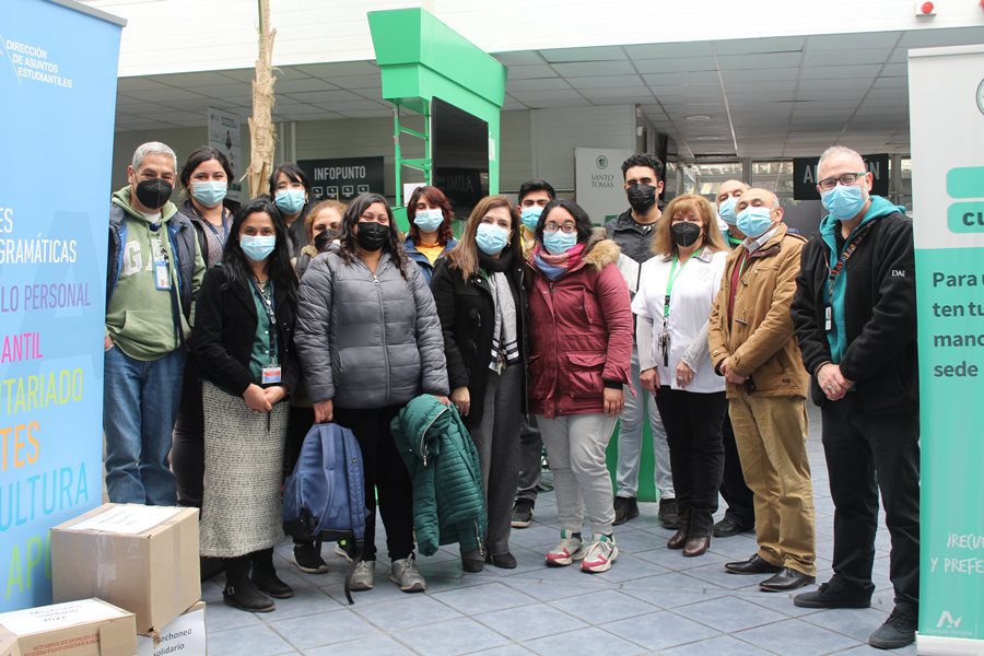 Solidaridad Tomasina marcó el Mechoneo Solidario de Puente Alto