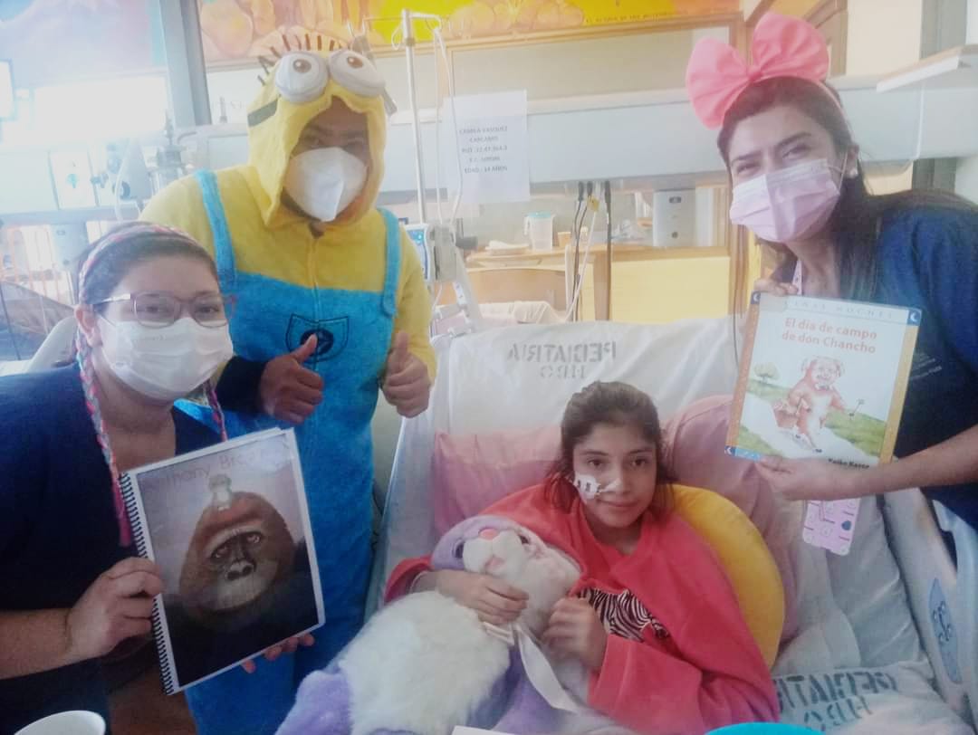 Voluntariado estudiantil “Te encuentro en un cuento” inicia campaña de donación de libros para niñas y niños del Hospital Base Osorno