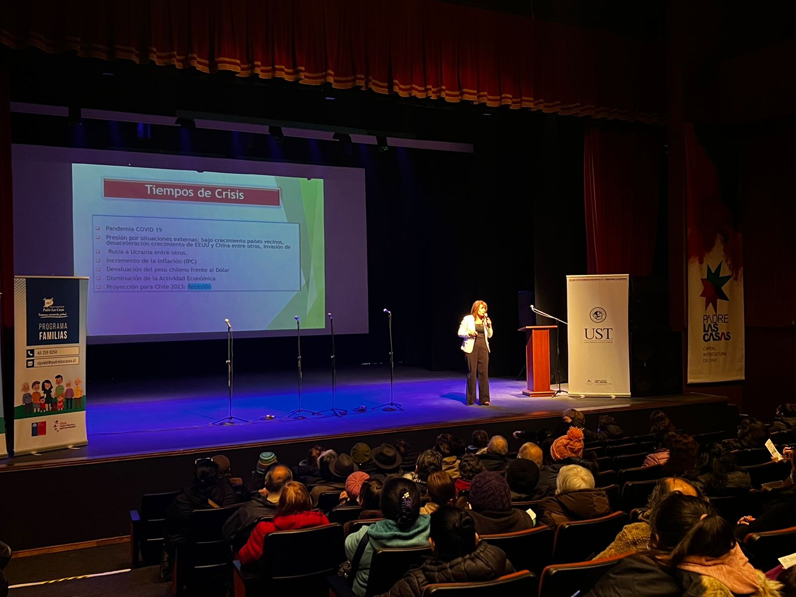 Exitosa charla de economía familiar y ahorro vivieron miembros de Casa de la Familia