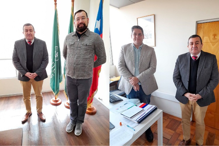 Rector de Santo Tomás Talca se reunió con Seremis de Educación y Desarrollo Social