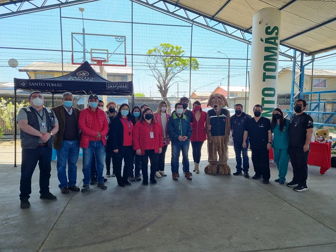 Universidad Santo Tomás Talca se sumó a conmemoración del Día Mundial contra la Rabia