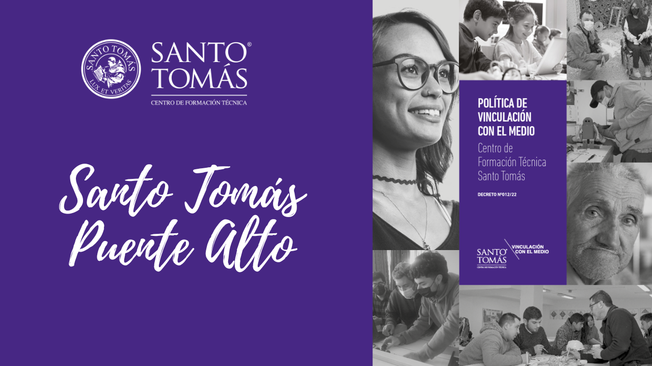 Alumnos y docentes Tomasinos difunden la política de Vinculación con el Medio en Santo Tomás