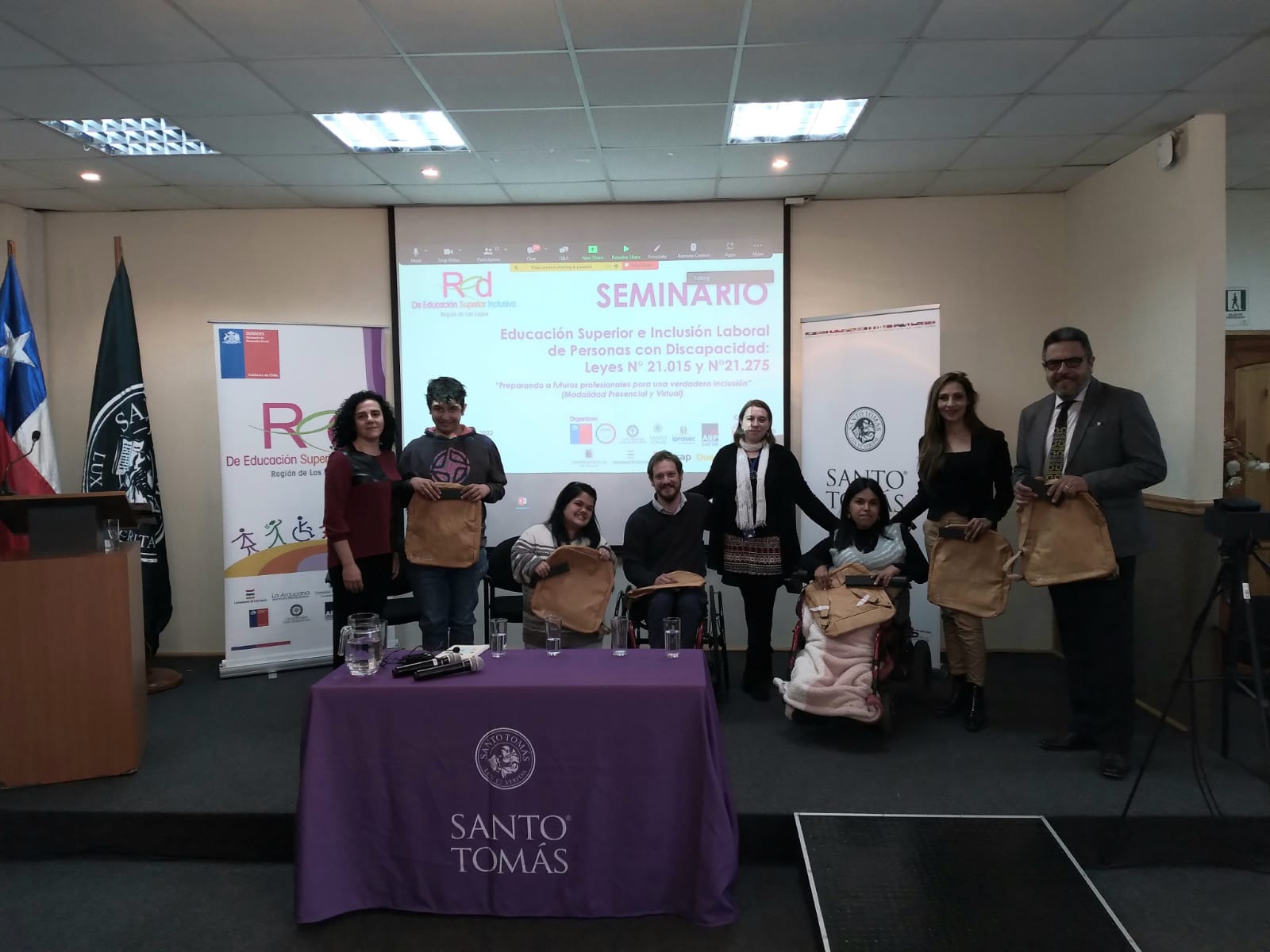 En Santo Tomás Osorno realizan seminario de educación superior e inclusión laboral