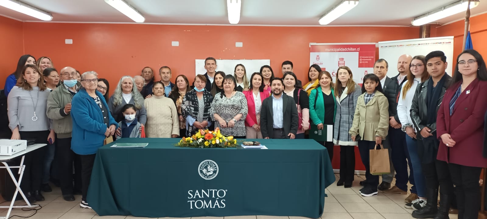 Santo Tomás Chillán lanzó oficialmente su Proyecto Emblemático en la población Vicente Pérez Rosales