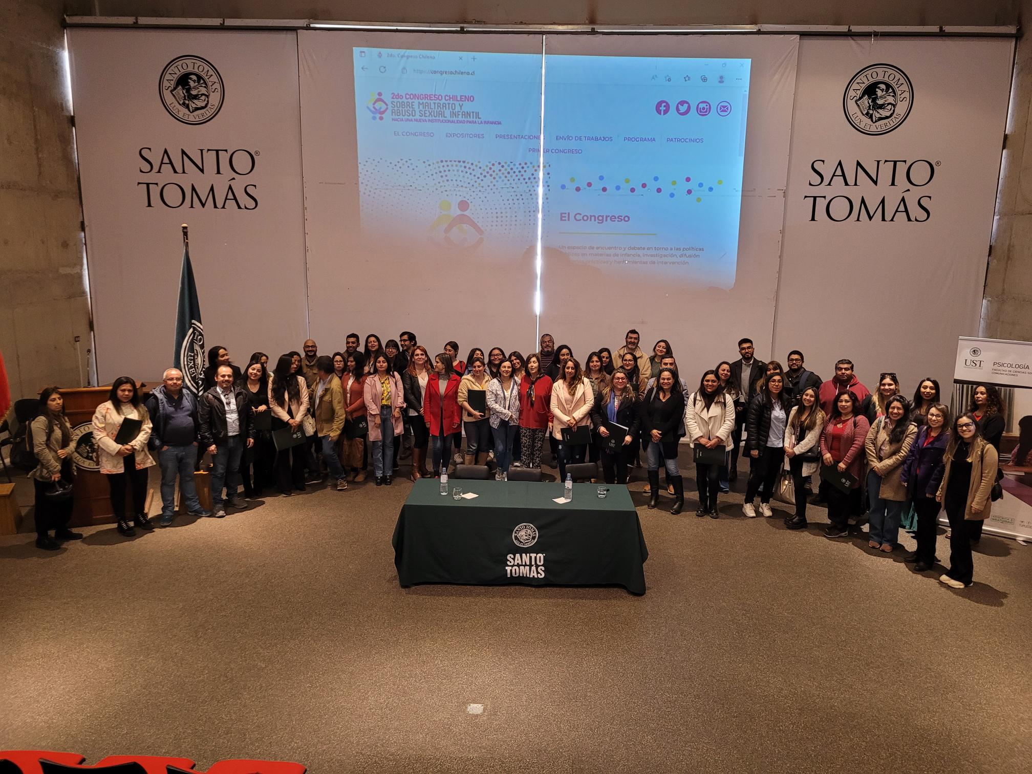 Carrera de psicología de Santo Tomás de La Serena encabezó precongreso sobre maltrato y abuso sexual infantil