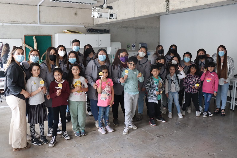 Niños y niñas reciben apoyo en el desarrollo de la lectoescritura en Ovalle