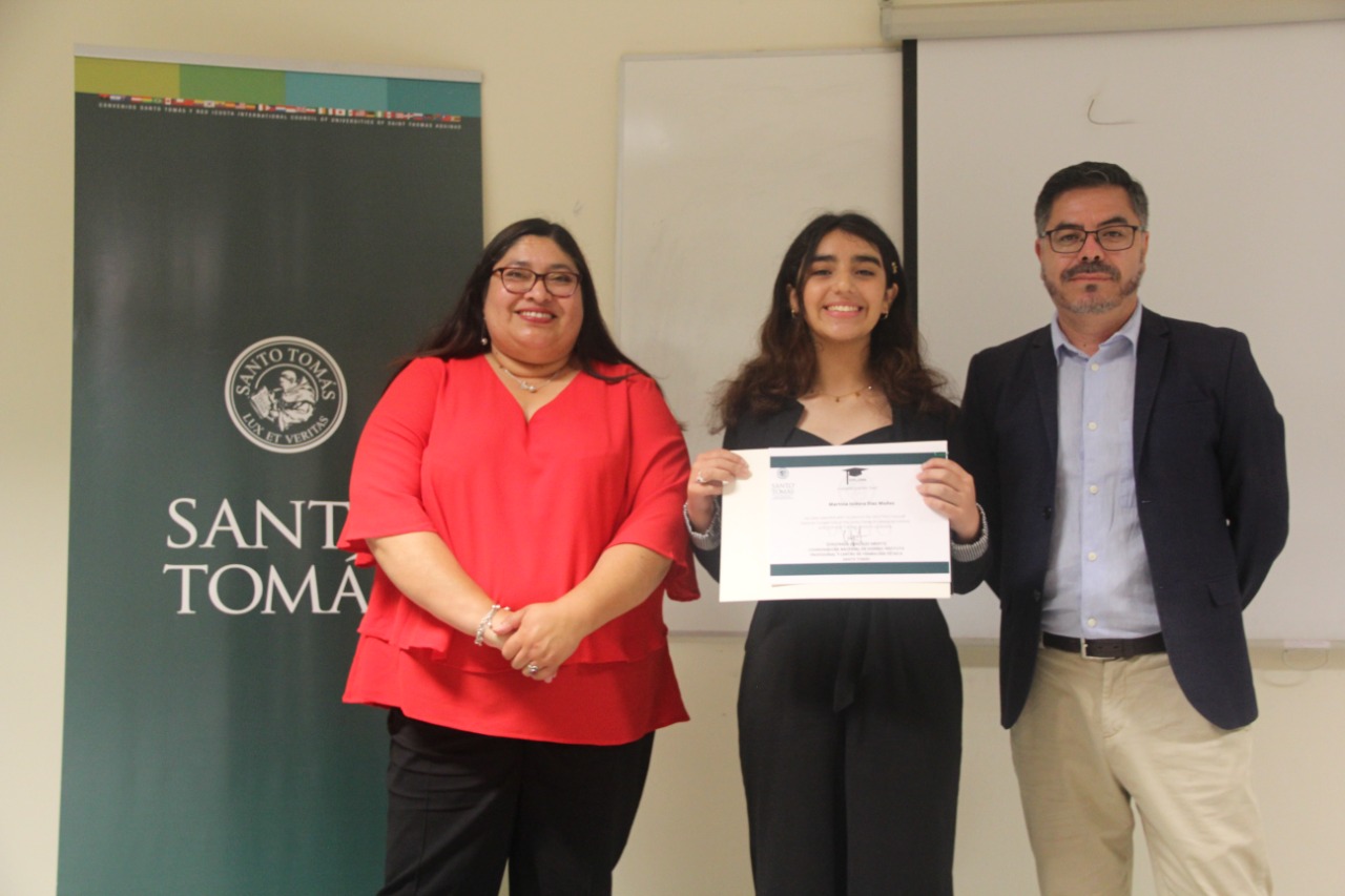 Estudiante serenense de educación media ganó el concurso nacional Pitch Yourself de Santo Tomás