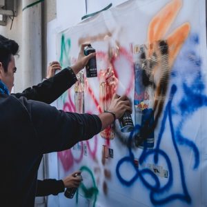Estudiantes Diseño Gráfico presentaron sus encargos de Arte Contemporáneo en Antofagasta