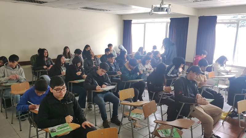 ENSAYO PAES SANTO TOMÁS DE AGOSTO 2023 CONVOCÓ A LA COMUNIDAD ESTUDIANTIL EN OSORNO