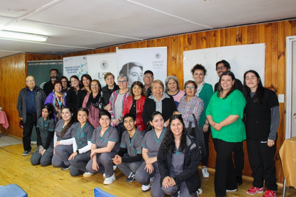 Programa de Salud Comunitaria de la UST trabajó con Junta de Vecinos Laurel Sur de Valdivia