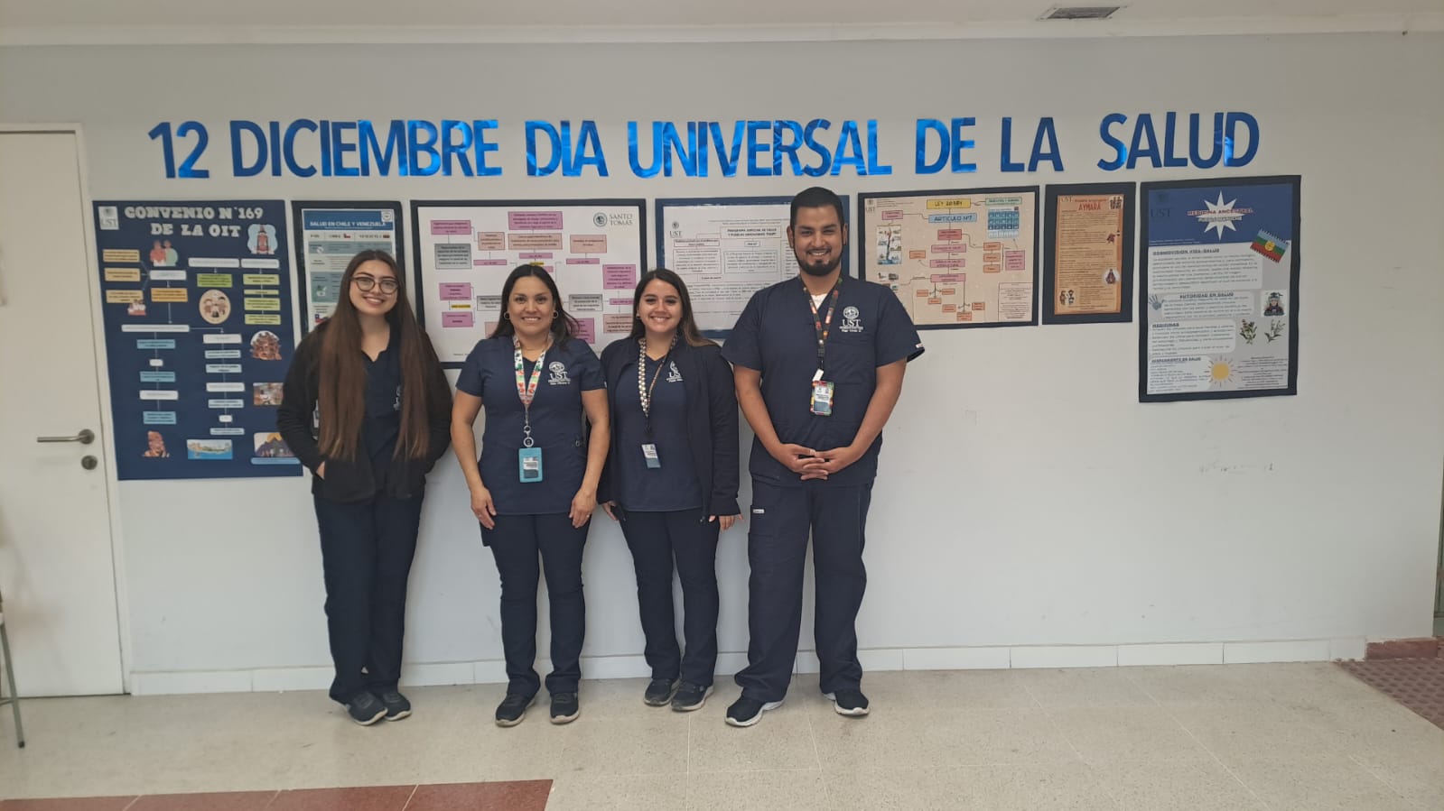 Alumnos de Enfermería realizan intervención en Cesfam de La Serena enmarcados en el Día Universal de la Salud