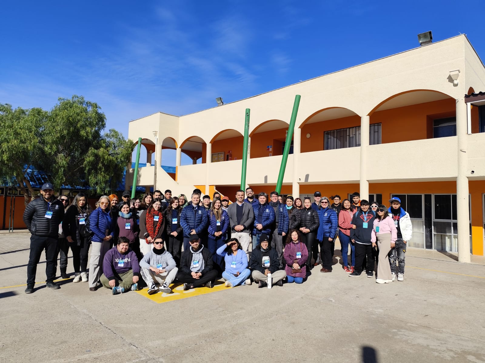 Estudiantes de Santo Tomás llegaron hasta Tongoy para beneficiar a 6 familias en los Trabajos Voluntarios de Invierno