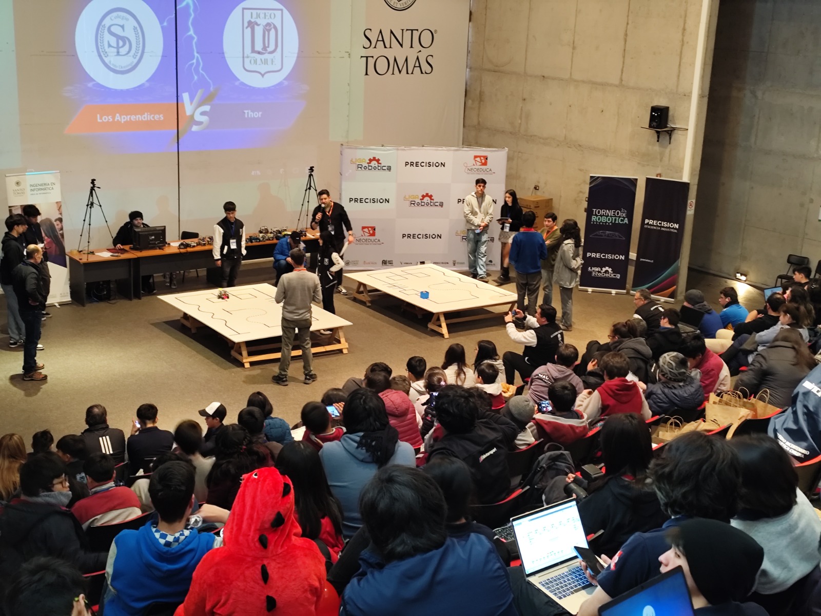 Santo Tomás La Serena fue epicentro de la VIII versión del Torneo Nacional de Robótica que convocó a más de 120 estudiantes