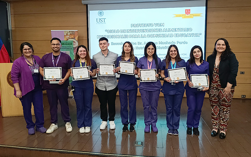 Proyecto de Nutrición y Dietética mejoró el estado nutricional de niños de Escuela Dr. Adriano Machado de Viña del Mar