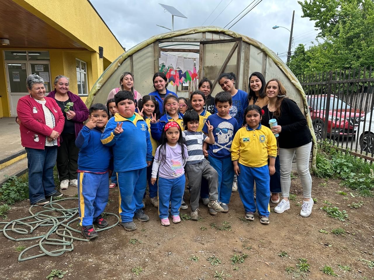 Estudiantes de Técnico en Educación Parvularia finalizaron proyecto con niños de Escuela Sociedad de Socorro de Señoras