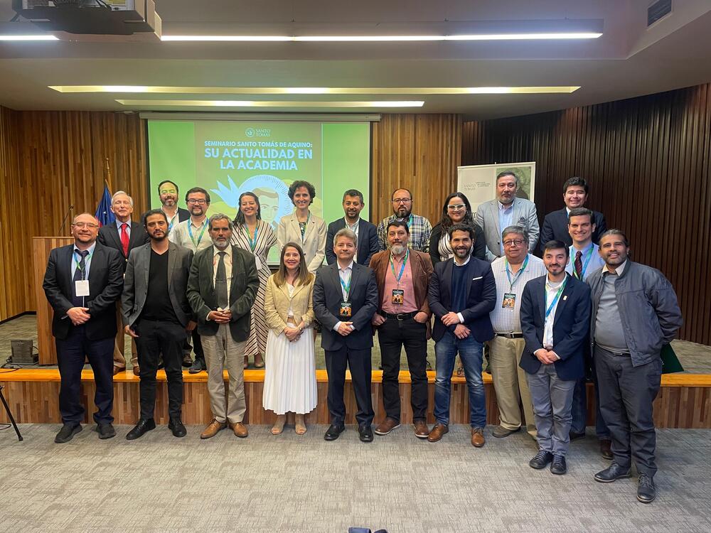 Seminario reunió presentaciones en torno al papel de Santo Tomás de Aquino en la academia: Puerto Montt destacó con tres académicos