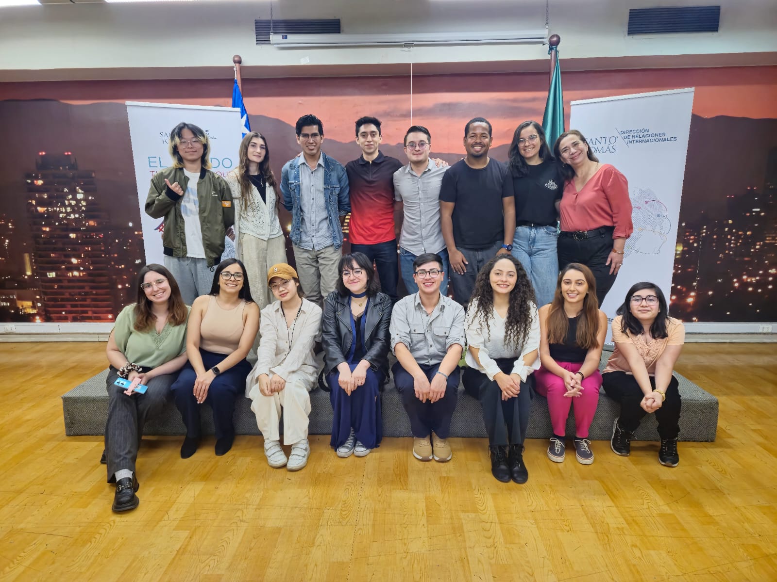 Despedida de estudiantes de intercambio 2024 en Santo Tomás