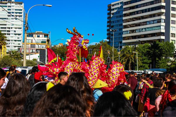 Celebración del Año Nuevo Chino 2025 cautivó a Viña del Mar: más de 8,000 asistentes disfrutaron del evento cultural