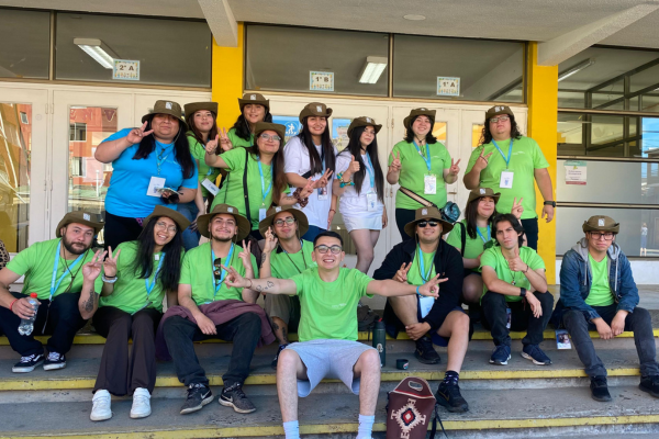 Estudiantes de Santo Tomás de Valdivia participaron de los Trabajos Voluntarios de Verano en Tomé.