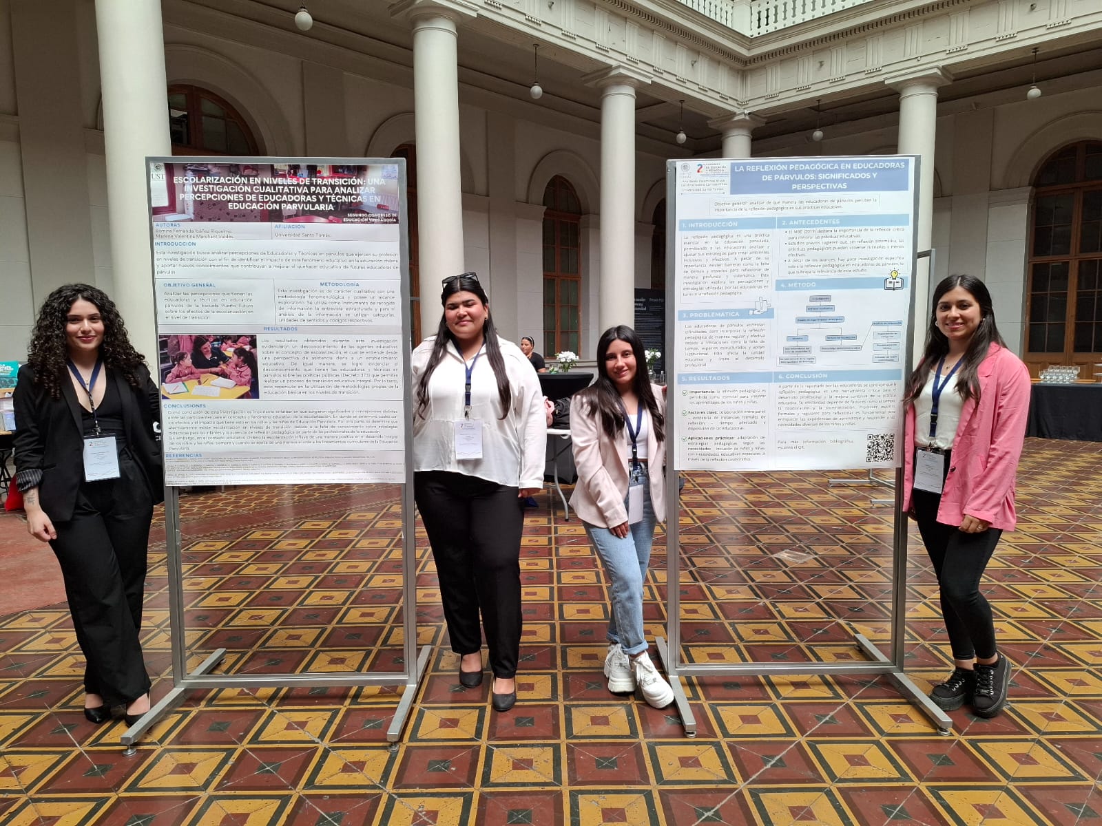 Destacada participación de estudiantes de Educación Parvularia en el Segundo Congreso de Educación y Pedagogía de la Universidad de Chile