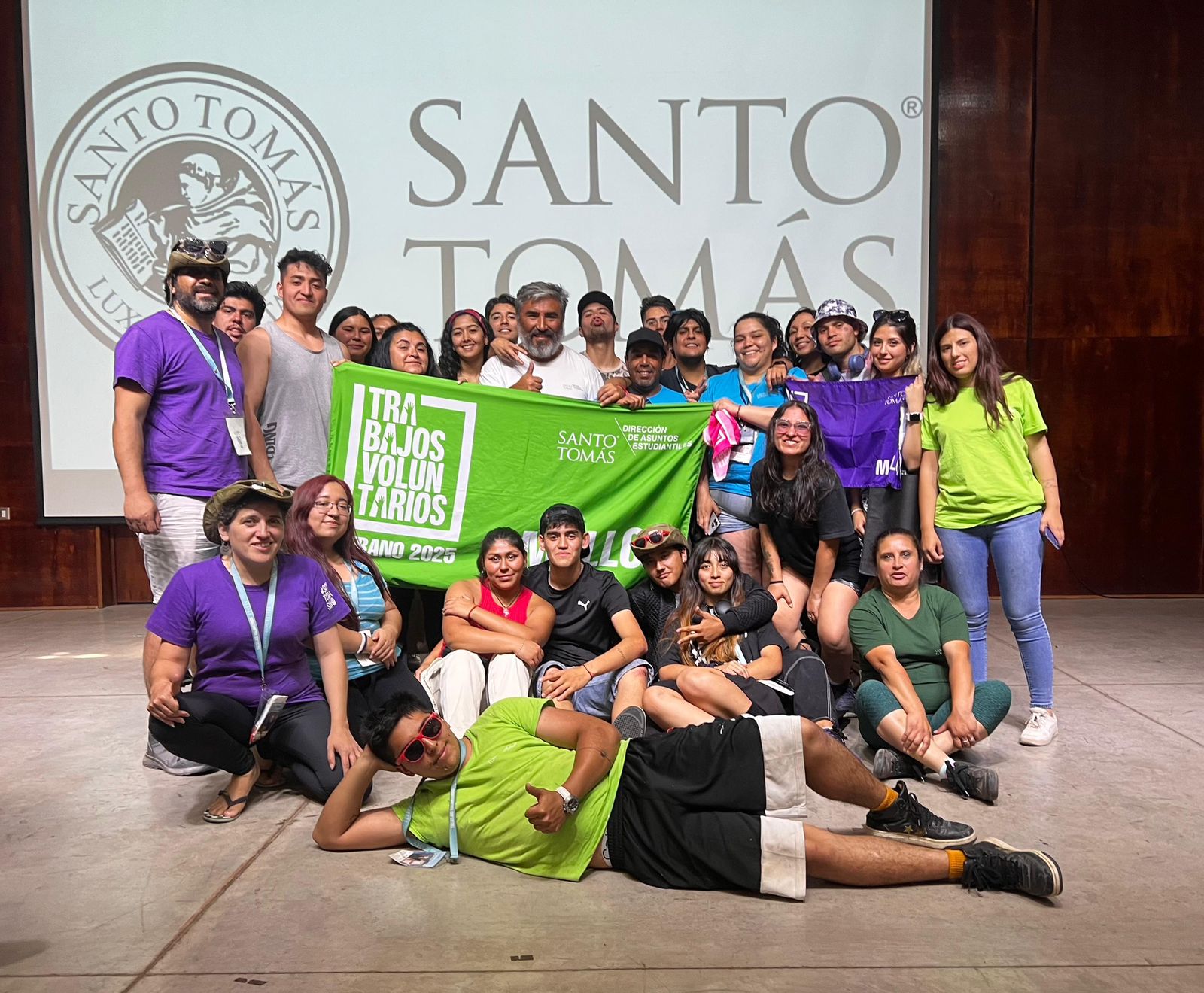 La comuna de Malloa recibió este verano a los voluntarios de Santo Tomás