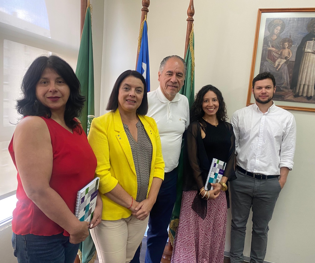 Fotonoticia: Lanzamiento de trabajos aplicados con empresas de Ingeniería Comercial de la UST Talca