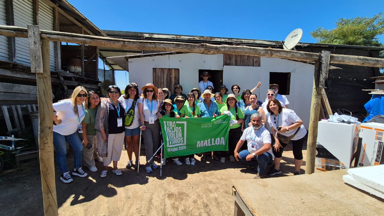 Estudiantes de UST Santiago finalizan exitosamente los Trabajos Voluntarios de Verano en Malloa