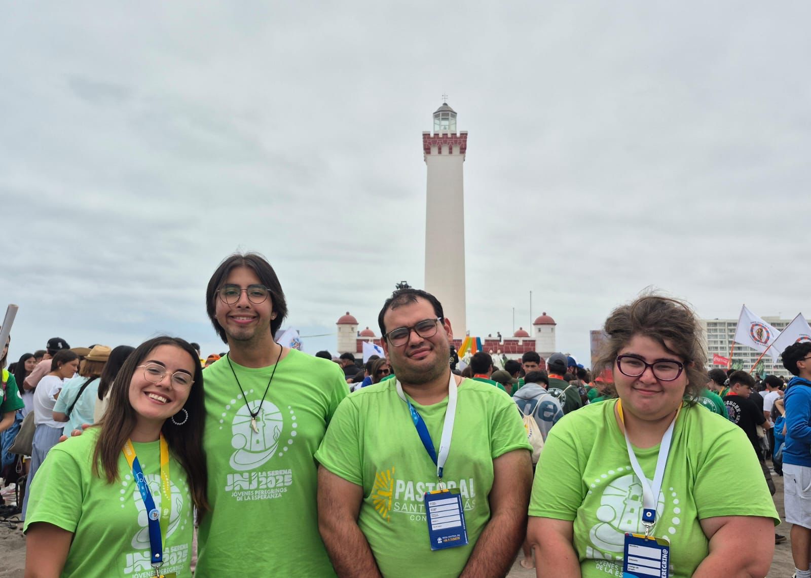 Estudiantes de Santo Tomás Concepción participaron en la Jornada Nacional de la Juventud