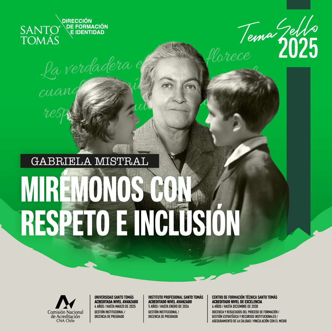 Gabriela Mistral representará el sello institucional este 2025